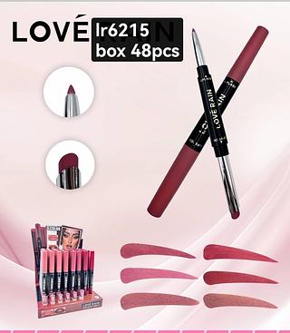 love rain duo batom +lapis box 48 pç