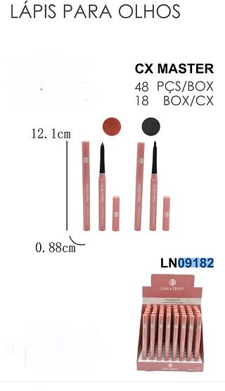 Lua e neve lápis box 48 pc