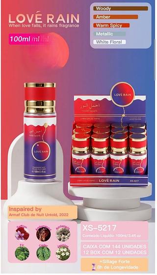 love rain perfume box 12 pç