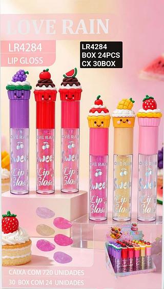 LOVE RAIN LIP GLOSS BOX / 24PÇS