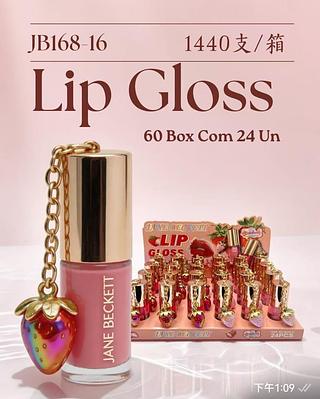 Lip gloss box 24 pçs