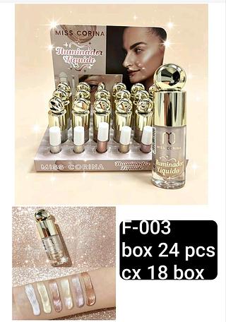 MISS CORINA ILUMINADOR LIQUIDO BOX 24 PÇ