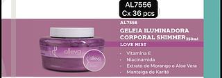 Alleva Geleia Iluminadora Corporal Love Mist