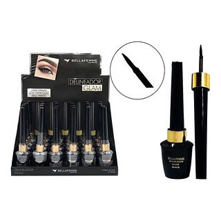 Bella femme delineador preto liquido