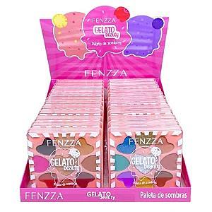 Fenzza - Paleta de Sombra GelatoBeauty box24 pç