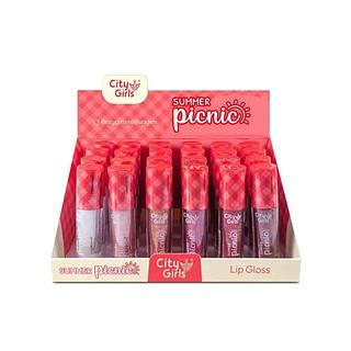 city girls lip gloss box 24 pç