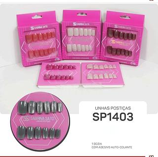 Sabrina Sato Unha Postiça box 12 pçs