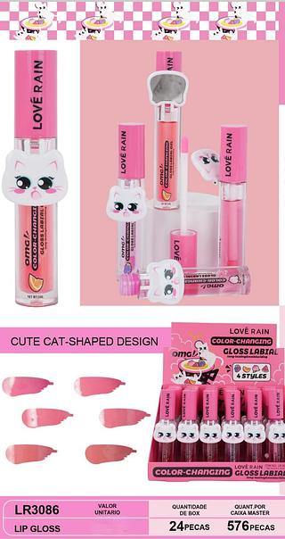 love rain gloss labial box 24 pç