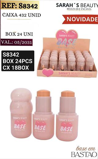 SARAHS BEAUTY BASE EM BASTAO BOX 24 PÇ