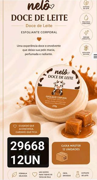 nelo esfoliante box 12 pç