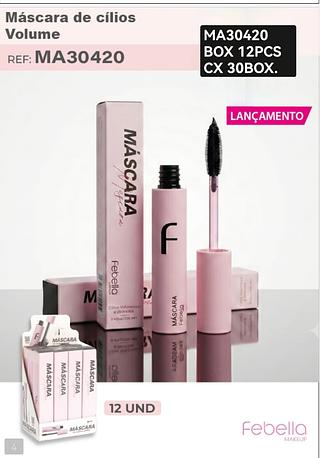 febella mascara de cilios box 12 pç