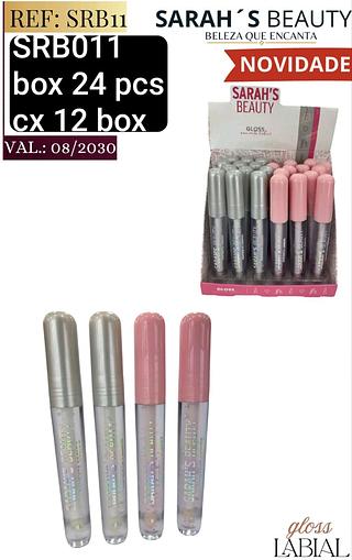 sarash beauty lip gloss box 24 pp