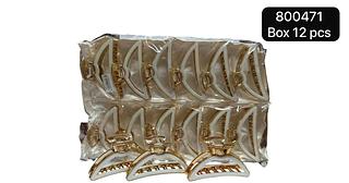 piranha de cabelo pacote 12 pç