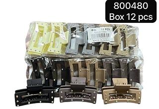 piranha de cabelo pacote 12 pç