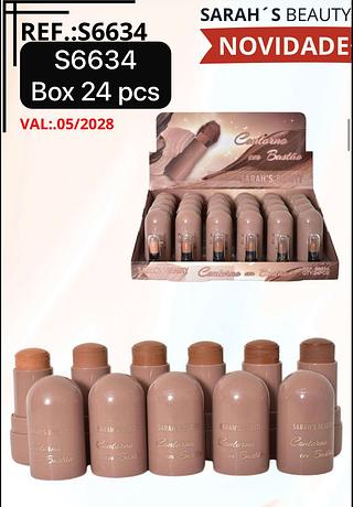 Sarah´s Beauty Contorno em Bastão box 24 pçs