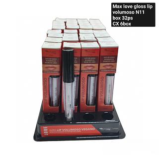 Max Love Batom Gloss lip volumoso n11 BOX 32PÇS