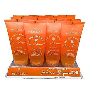 Sabonete Líquido Skin Fruit Lichia E Bergamota Mia Make 508 - Box C/ 12 Unid