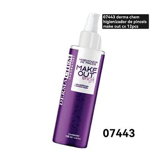 derma chem higienizado de pinceis BOX 12PÇS