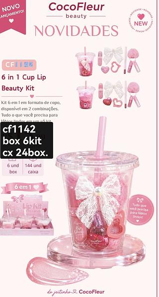 cocofleur lip gloss box 6 pç