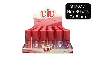 Vivai Gloss Glitter box 36 pçs