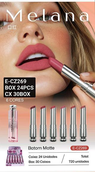 Melana batom box 36 pçs
