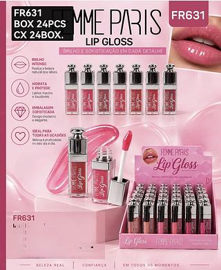 Femme paris Lip gloss box 24 pçs