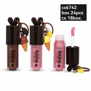 pink21 lip gloss box 24 pç
