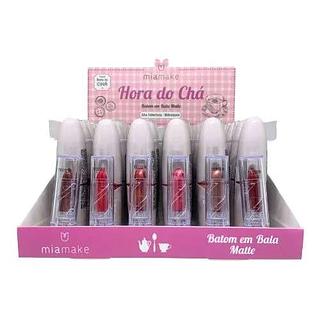 Batom Bastão Hora do Chá Mia Make 435 Box