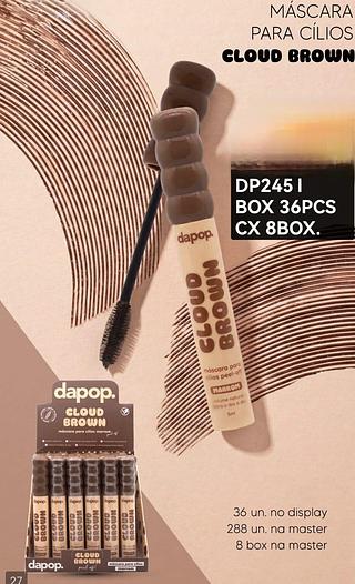 DAPOP MASCARA DE CILIOS BOX 36 PÇ
