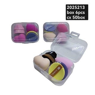 kit esponja completo box 6 pç