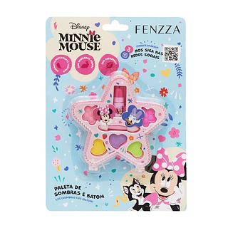 Paleta de Sombras e Batom Infantil Disney Minnie Fenzza Mod.01 FENZZA