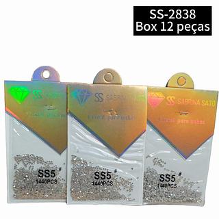 sabrina sato pedra para unhas box 12 pç