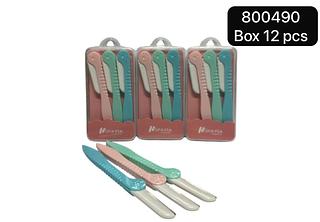 miravia kit navalha box 12 pç