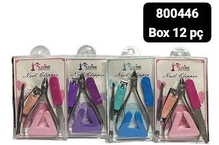 Kit Unha box 12 pçs