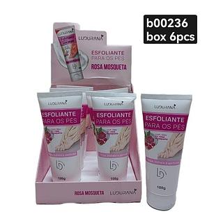 LUDURANA ESFOLIANTE PARA OS PÉS ROSA MOSQUETA BOX/06PÇ