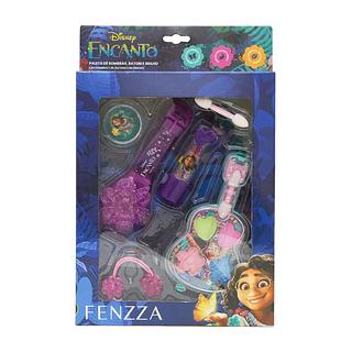 Paleta de Sombras Batom e Brilho Infantil Disney Encanto Fenzza Mod.040 Fenzza