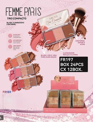 femme paris trio box 24 pç