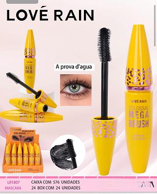 love rain mascara de cilios box 24 pç