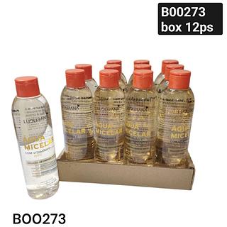 LUDURANA AGUA MICELAR EXTRATO DE VITAMINA C BOX/12PÇS