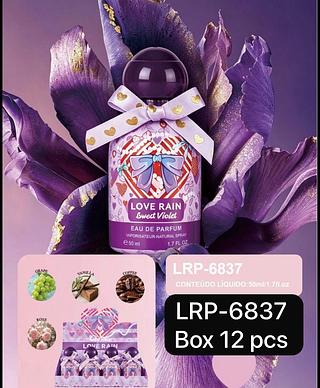 LOVE RAIN PERFUME BOX 12 PÇ