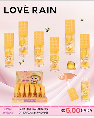 love rain gloss mel box 24 pç