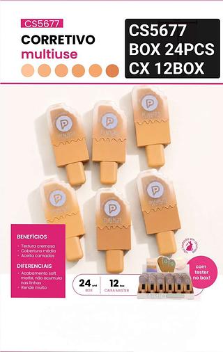 Pink 21 corretivo box 24pc
