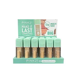 Pink 21 corretivo box 24 pç