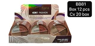 Bobbi Rara 4 IN 1 BOX 12 PÇS