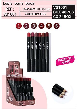 Yvisiy lápis de boca box 48;/ pc