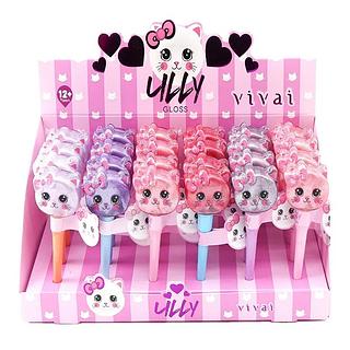 Vivai - Lip Gloss Fofo Gata Lilly Teen 3248 - 24 Und