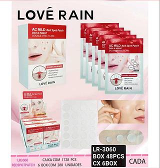 love rain adesivo acner box 48 pç