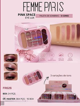 femme paris paleta de sombra box 24 pç