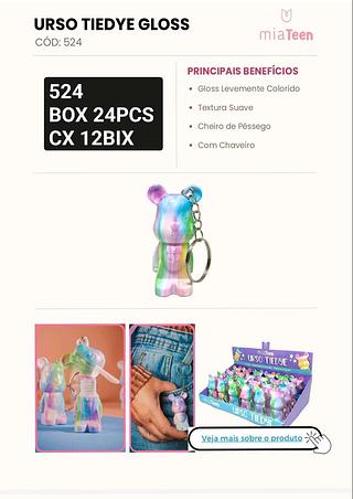 Mia make Lip gloss box 24 pçs