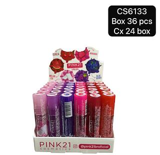 PINK21 LIP GLOSS BOX 36PÇ